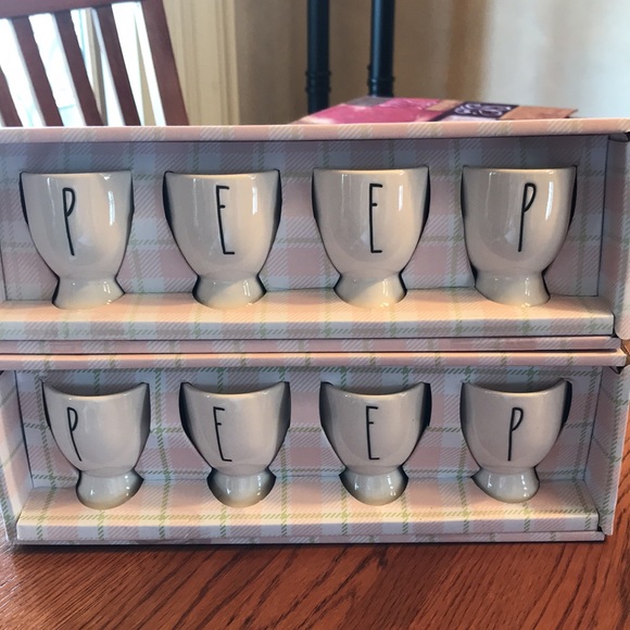 NWT Rae Dunn PEEP Egg Holder (2 Sets) - Picture 4 of 6